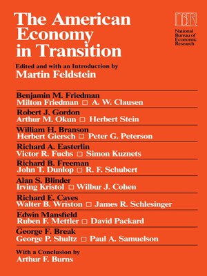 cover image of The American Economy in Transition